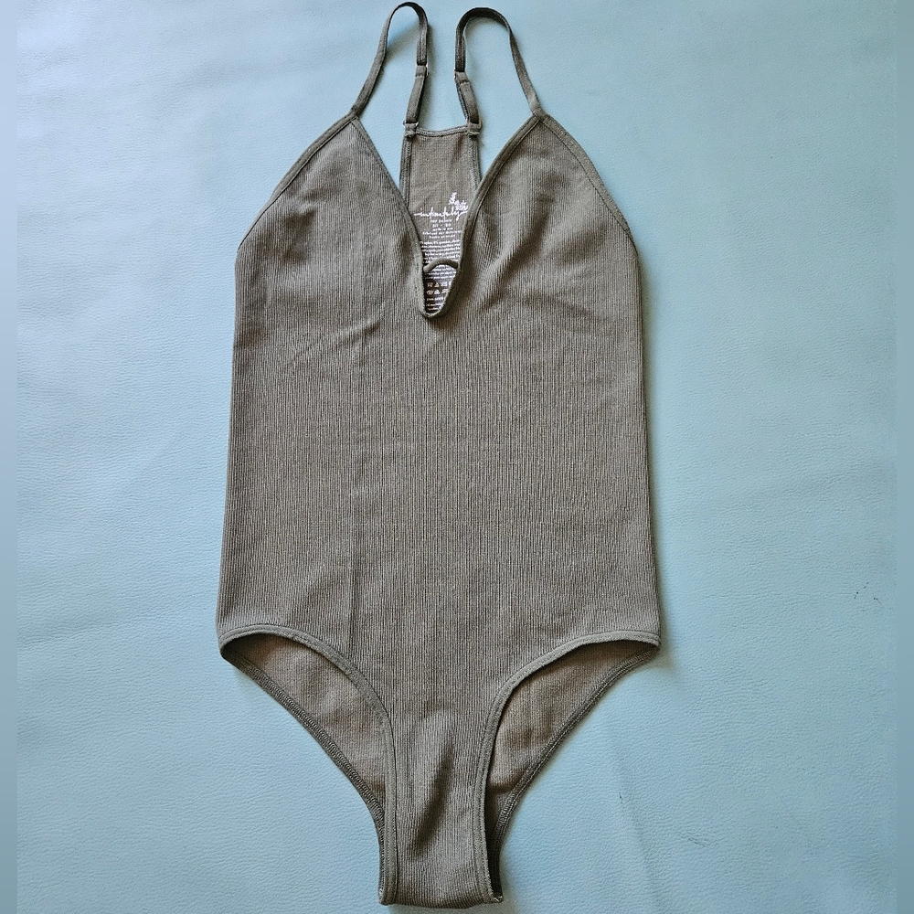 Intimately Free People Move Along Ribbed Racer Back Bodysuit - Picture 3 of 9